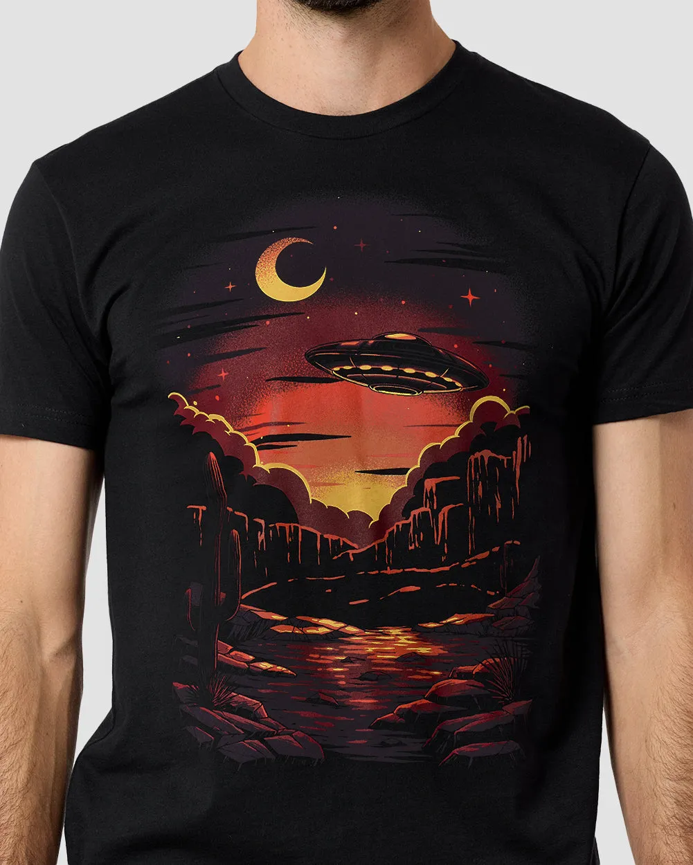 Moonlit Arrival Tee sold by INTO THE AM product image thumbnail 4