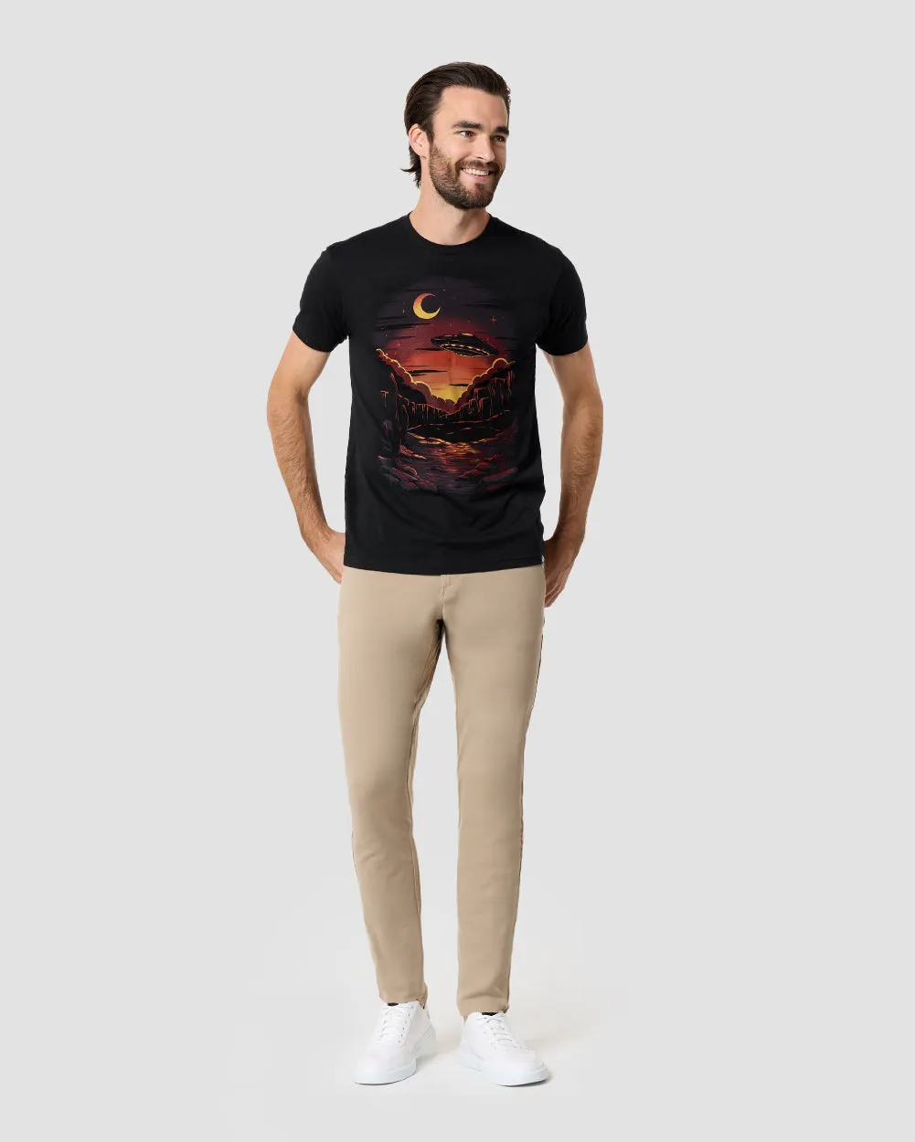 Moonlit Arrival Tee sold by INTO THE AM product image thumbnail 5