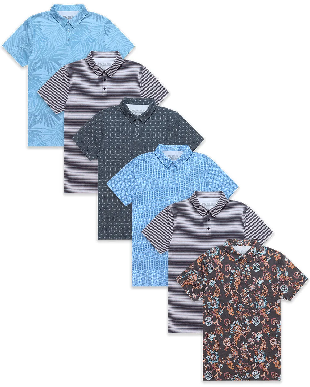 Custom 6 Pack Pursuit Performance Polo sold by INTO THE AM