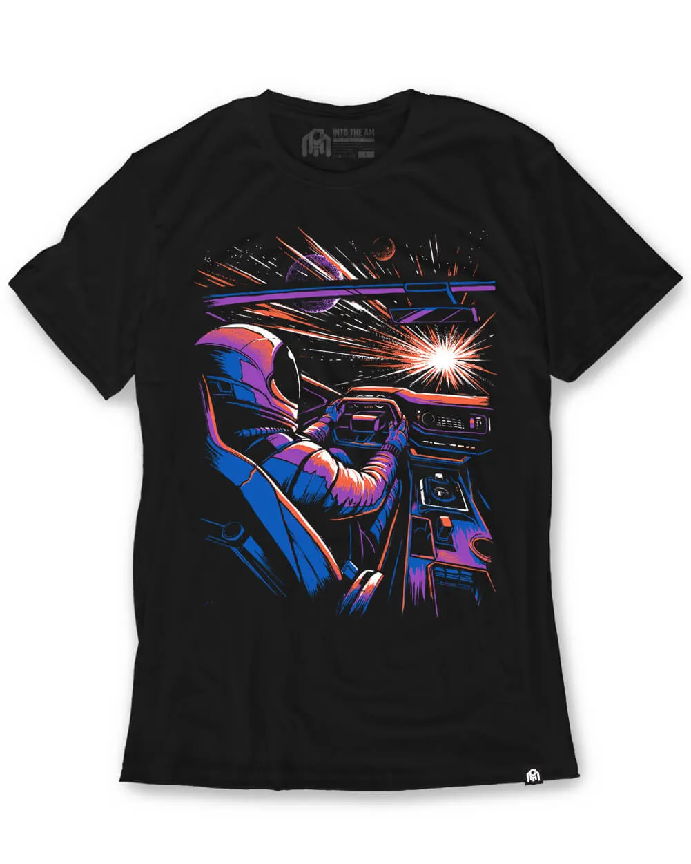 Warp Speed Glow-in-the-Dark Tee sold by INTO THE AM