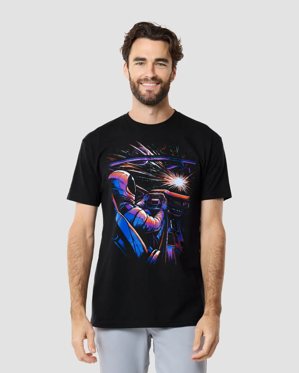 Warp Speed Glow-in-the-Dark Tee sold by INTO THE AM product image thumbnail 2
