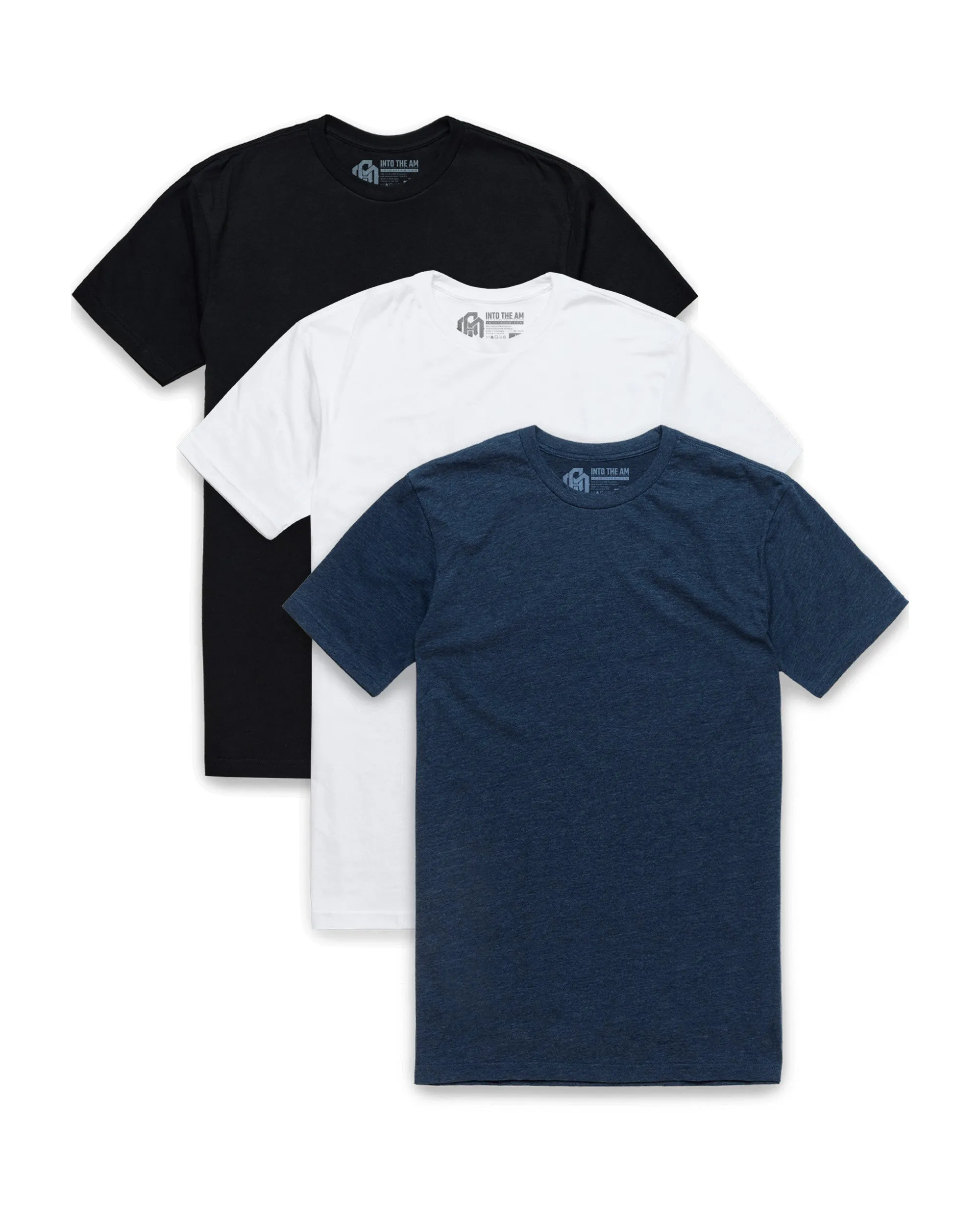 Custom 3 Pack Basic Tee - Tall - Non-Branded sold by INTO THE AM
