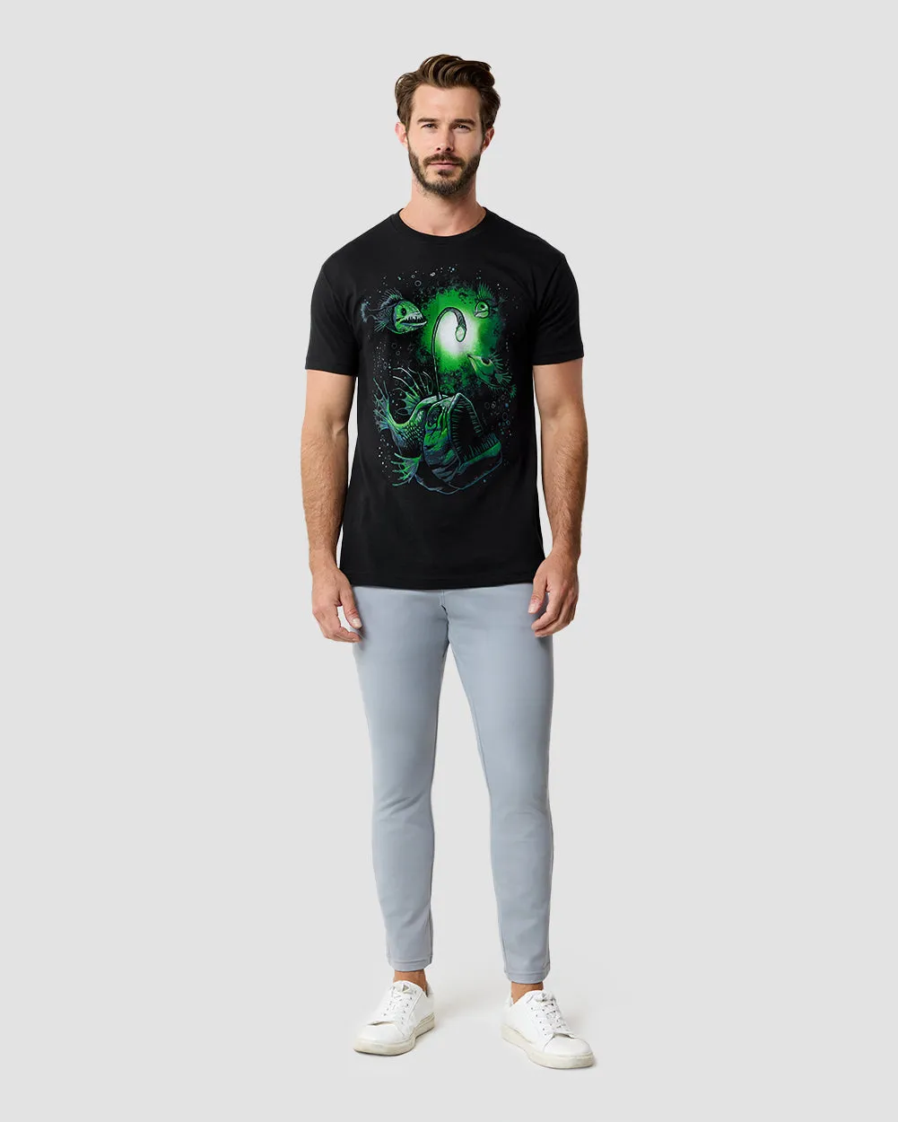 Neon Predator Glow-in-the-Dark Tee sold by INTO THE AM product image thumbnail 4