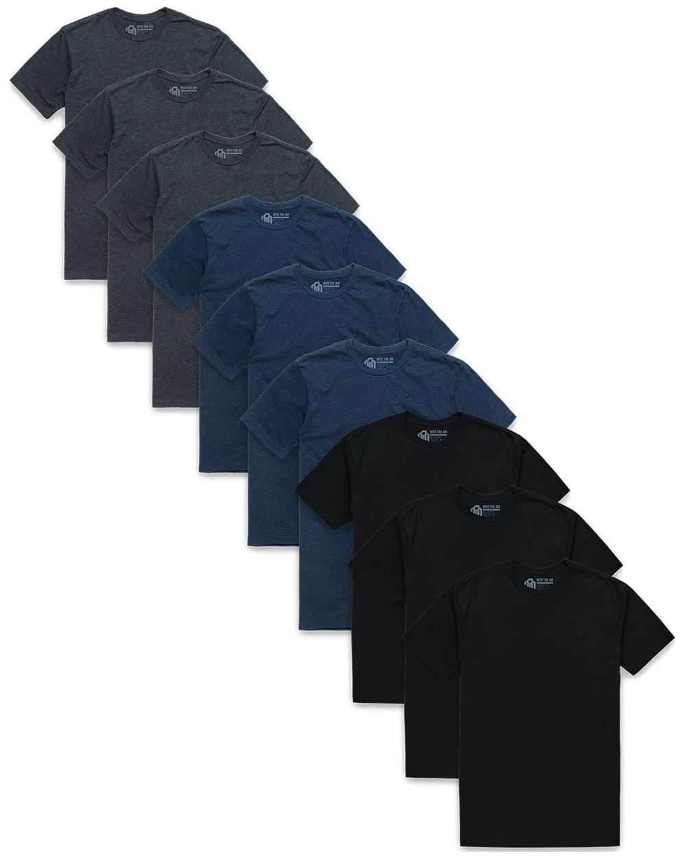 Custom 9 Pack Basic Tee - Tall - Non-Branded sold by INTO THE AM
