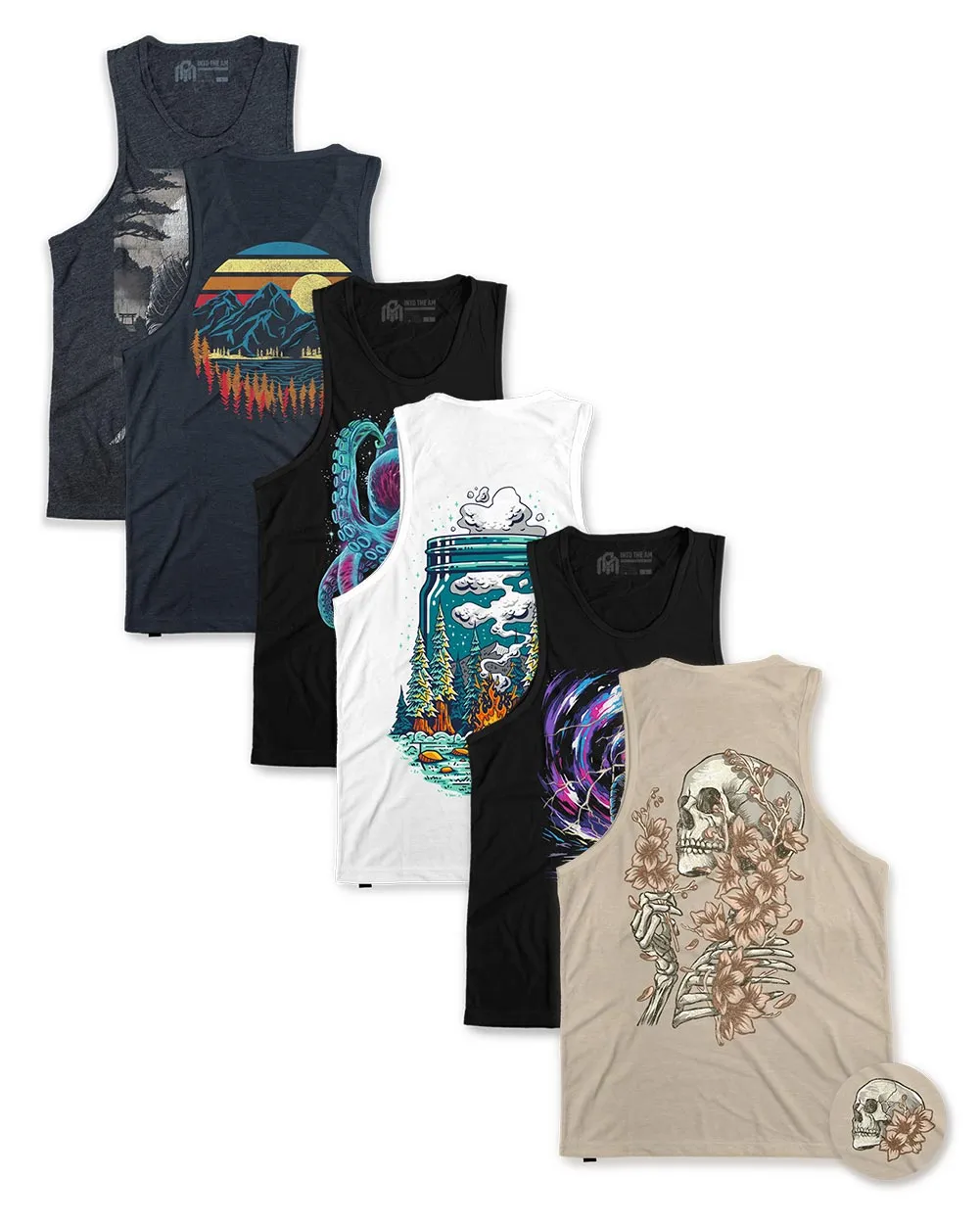 Pack of the Week 6 Pack Graphic Tank sold by INTO THE AM