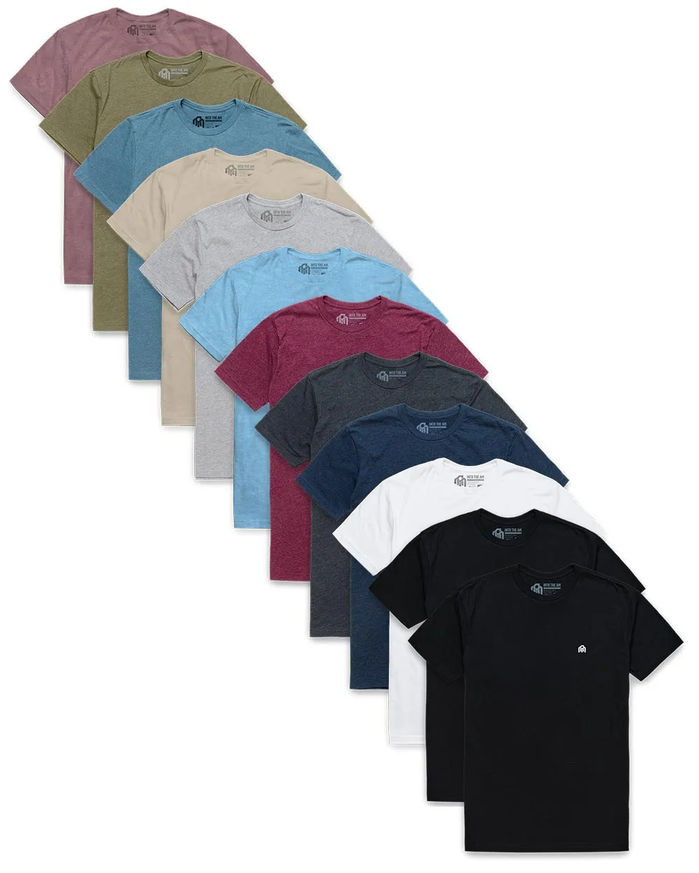 Custom 12 Pack Basic Tee - Branded sold by INTO THE AM