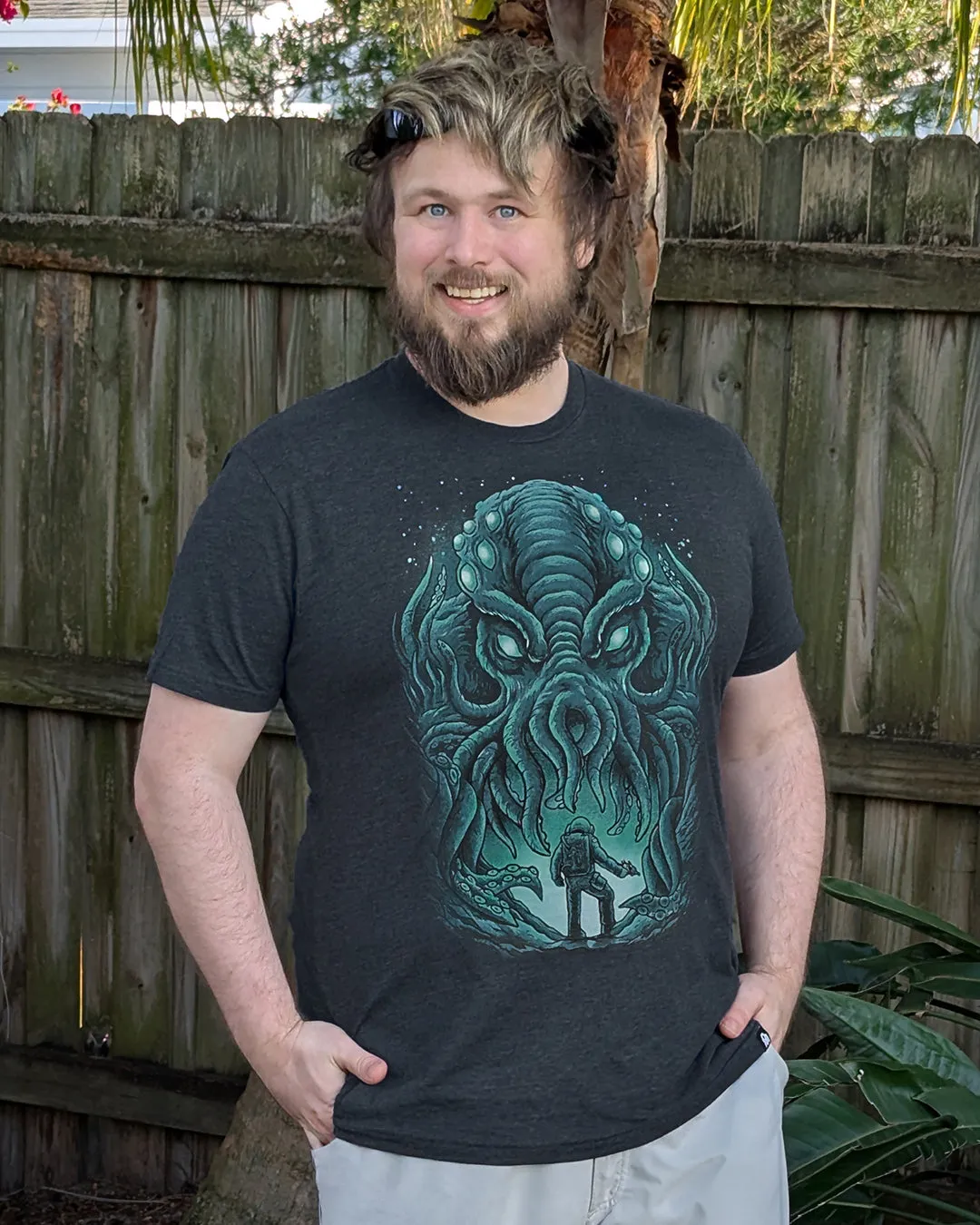 Galactic Siege Glow-in-the-Dark Tee sold by INTO THE AM product image thumbnail 4