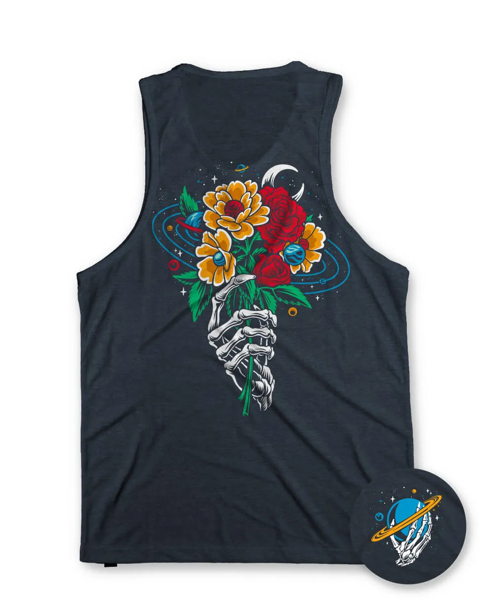 Floral Orbit Tank sold by INTO THE AM