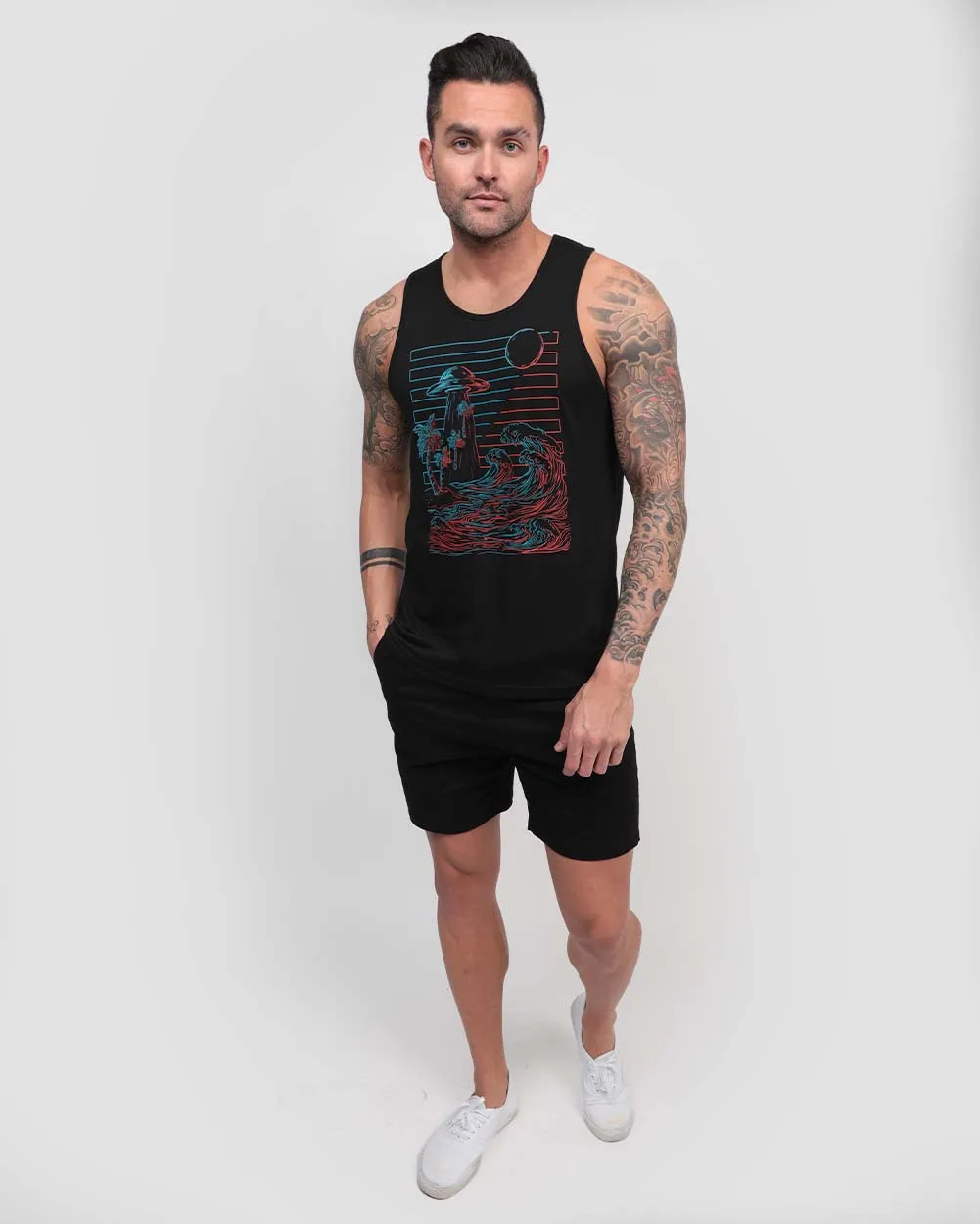 Unnatural Forces Glow-in-the-Dark Tank sold by INTO THE AM product image thumbnail 4