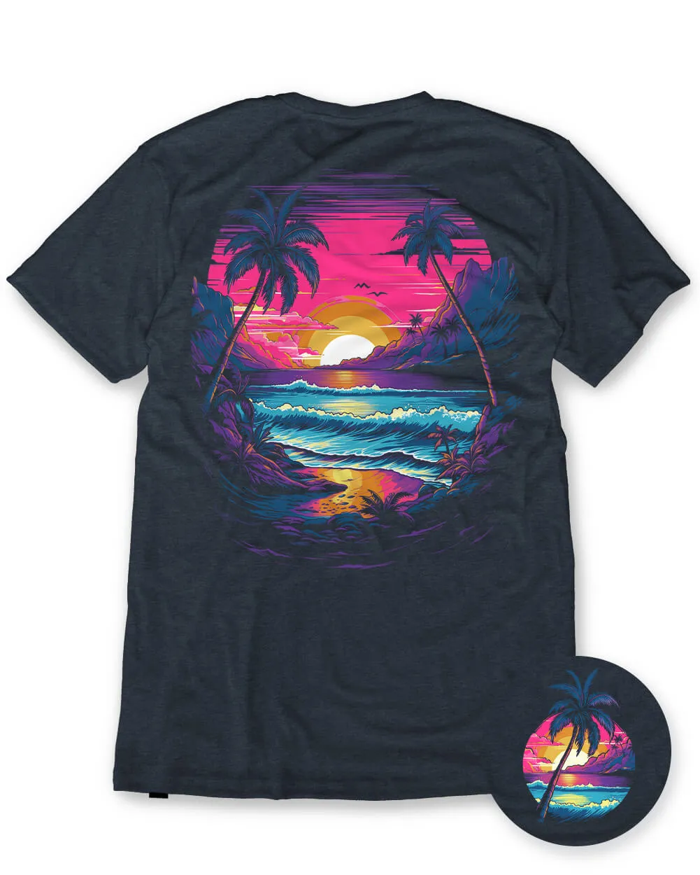 Neon Shores II Tee sold by INTO THE AM