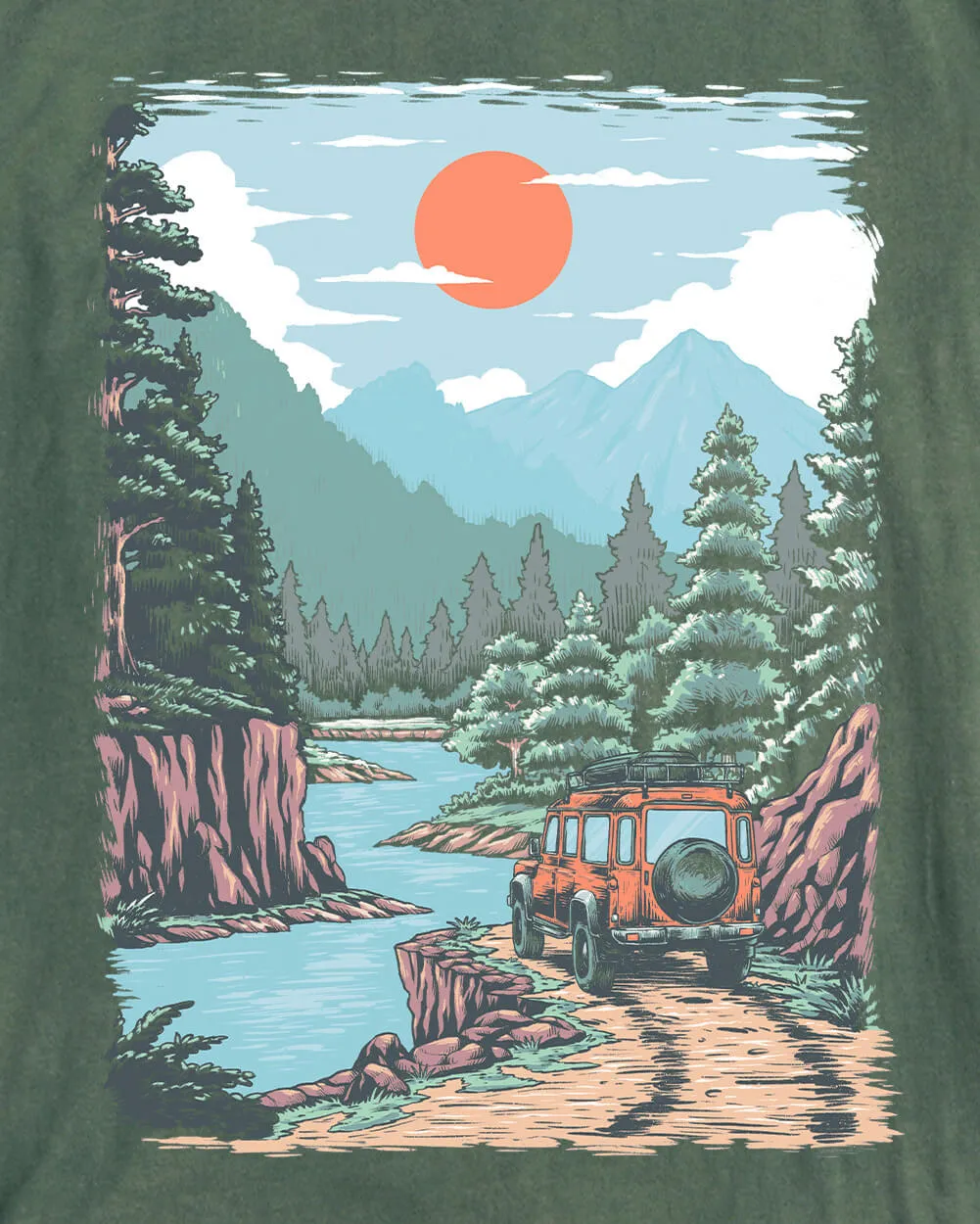 Offroad Escape Vintage Tee sold by INTO THE AM product image thumbnail 3