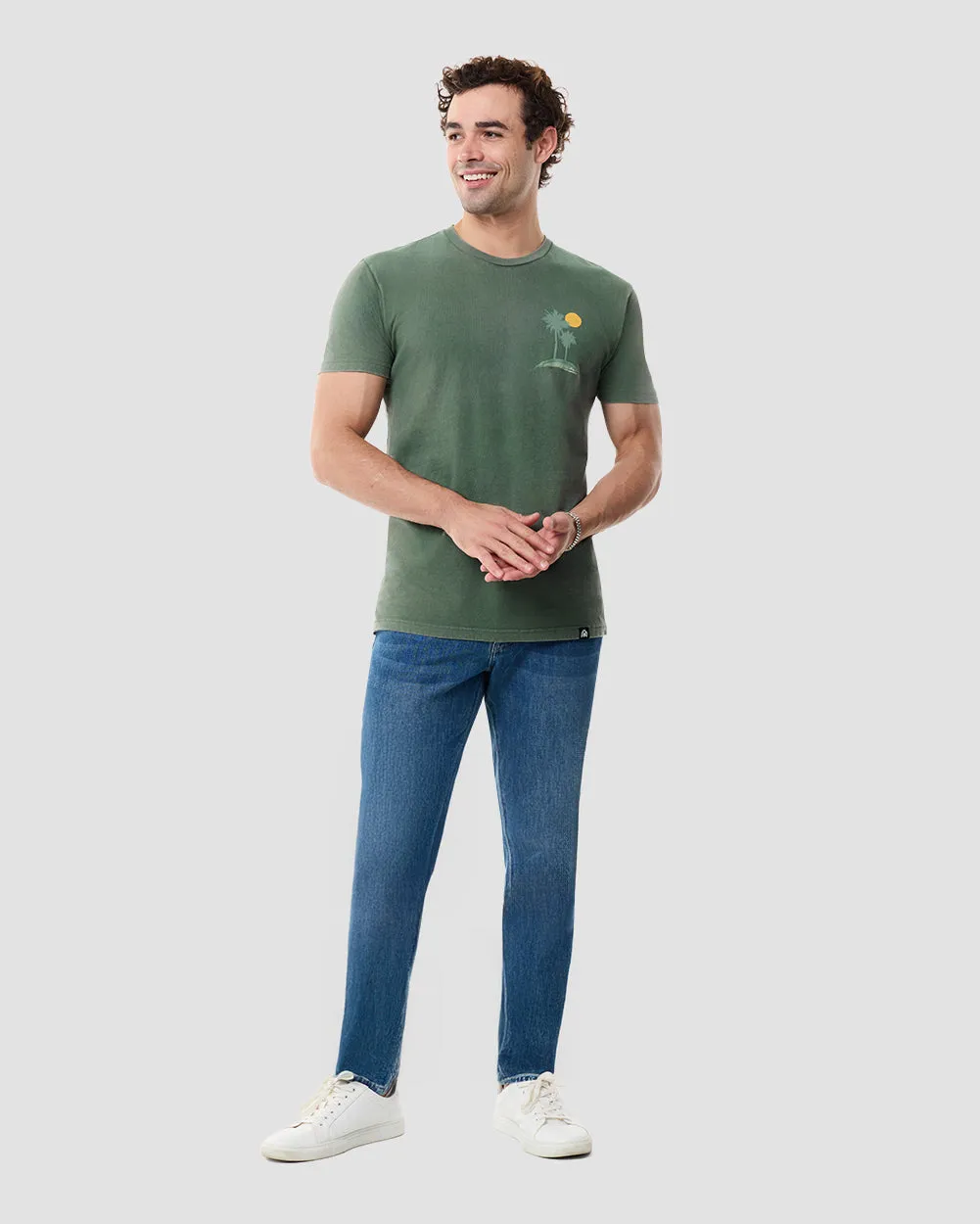 Sunlit Palms Vintage Tee sold by INTO THE AM product image thumbnail 4