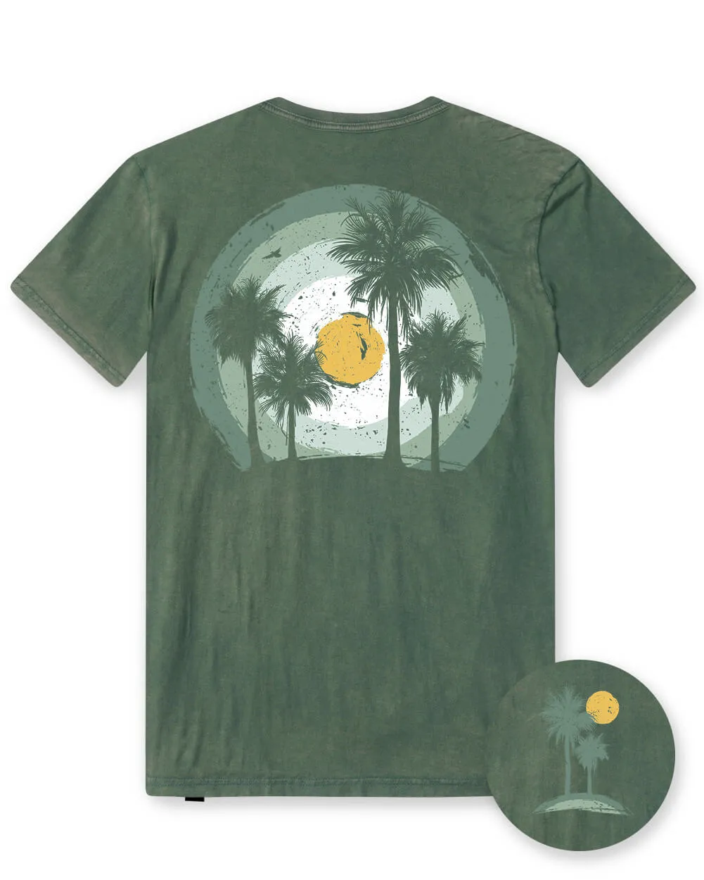 Sunlit Palms Vintage Tee sold by INTO THE AM