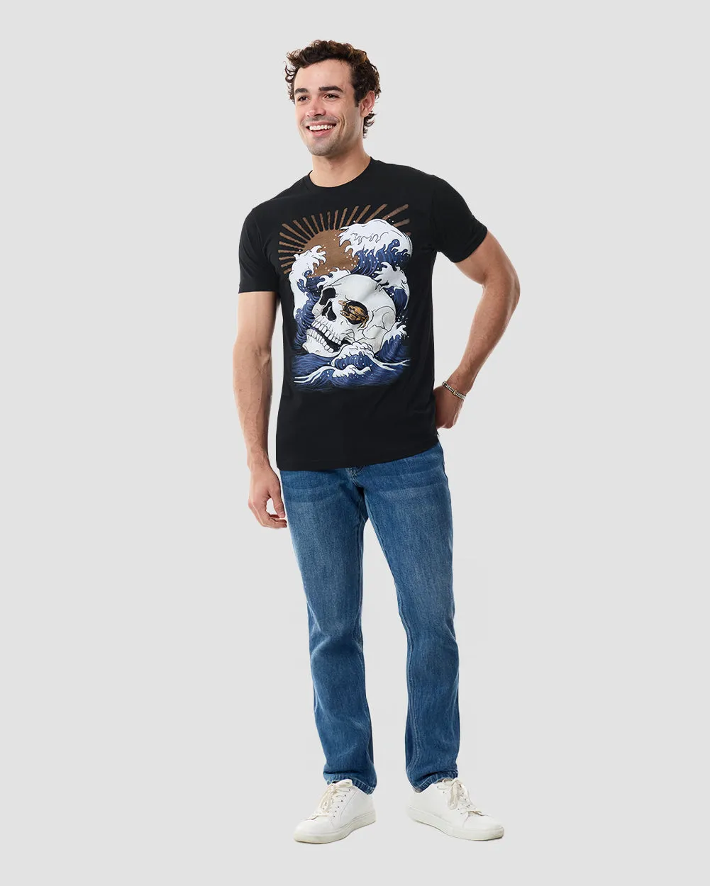 Dead Current Tee sold by INTO THE AM product image thumbnail 4