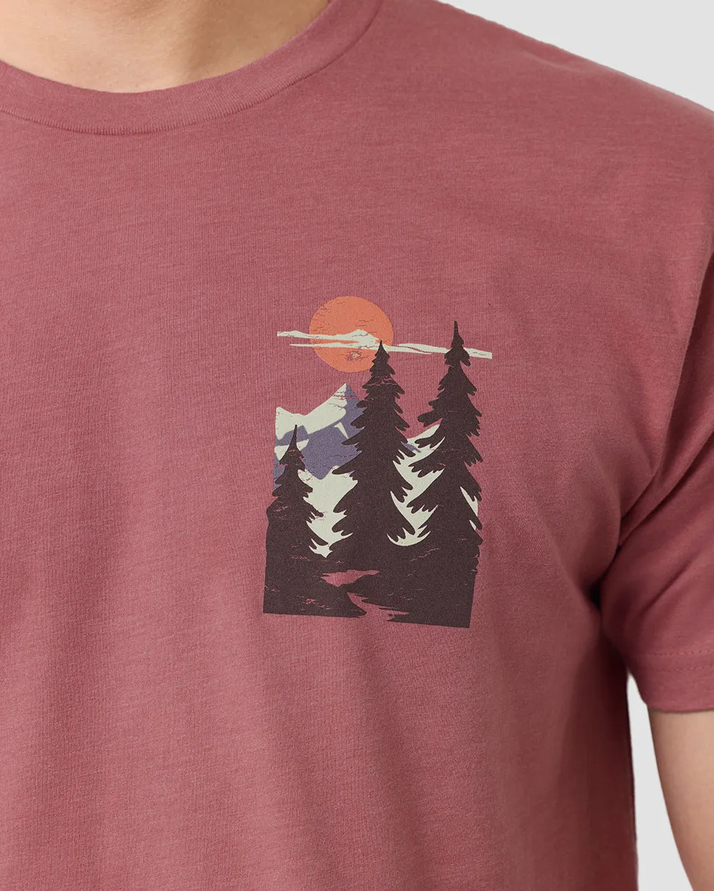 Purple Peaks II Tee sold by INTO THE AM product image thumbnail 4