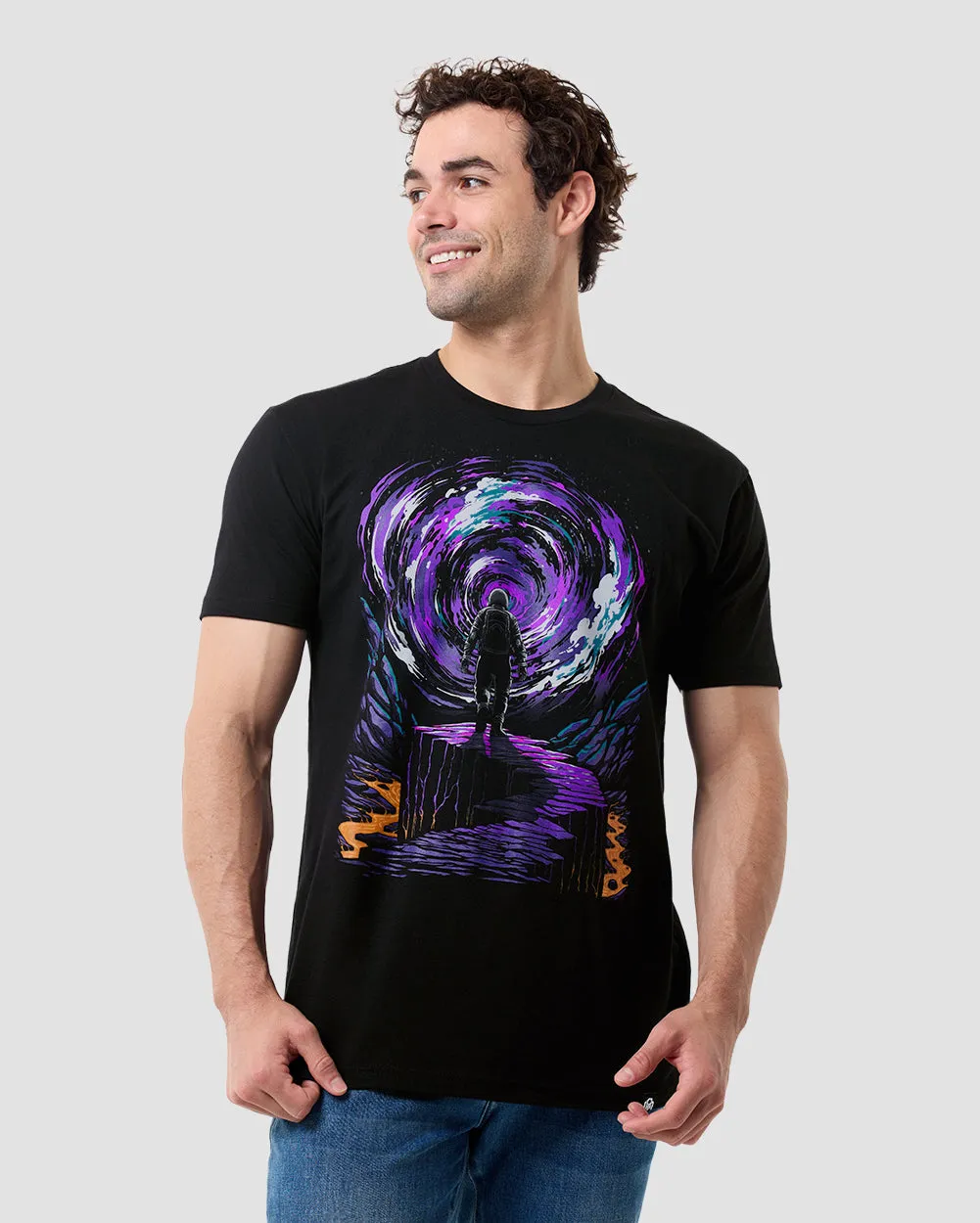 Event Horizon Glow-in-the-Dark Tee sold by INTO THE AM product image thumbnail 3