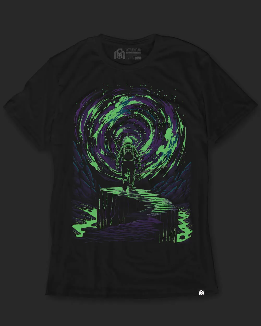 Event Horizon Glow-in-the-Dark Tee sold by INTO THE AM product image thumbnail 2