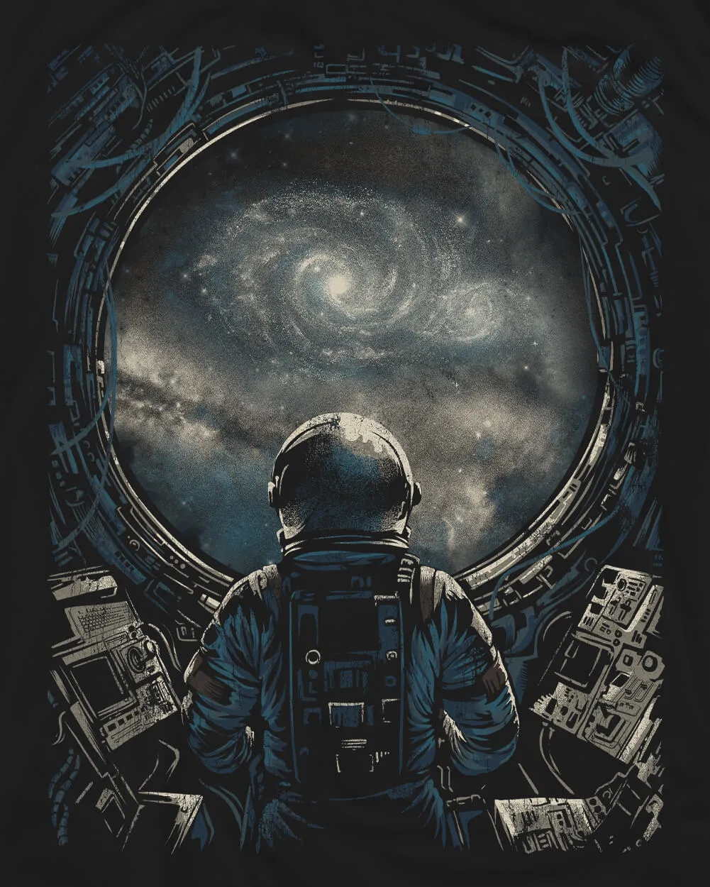 Infinite Horizon Glow-in-the-Dark Tee sold by INTO THE AM product image thumbnail 4