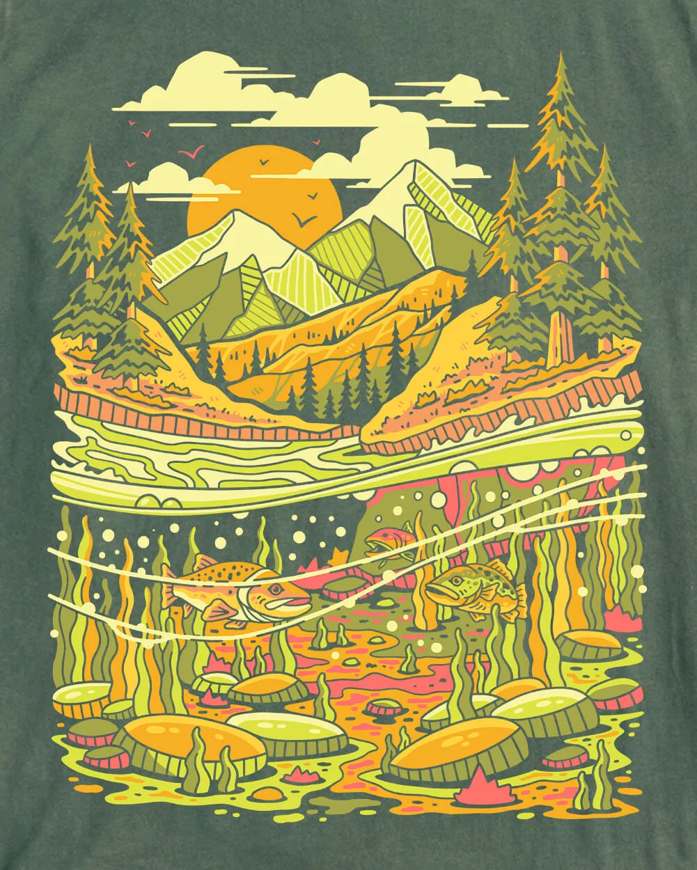 River Depths Vintage Tee sold by INTO THE AM product image thumbnail 3