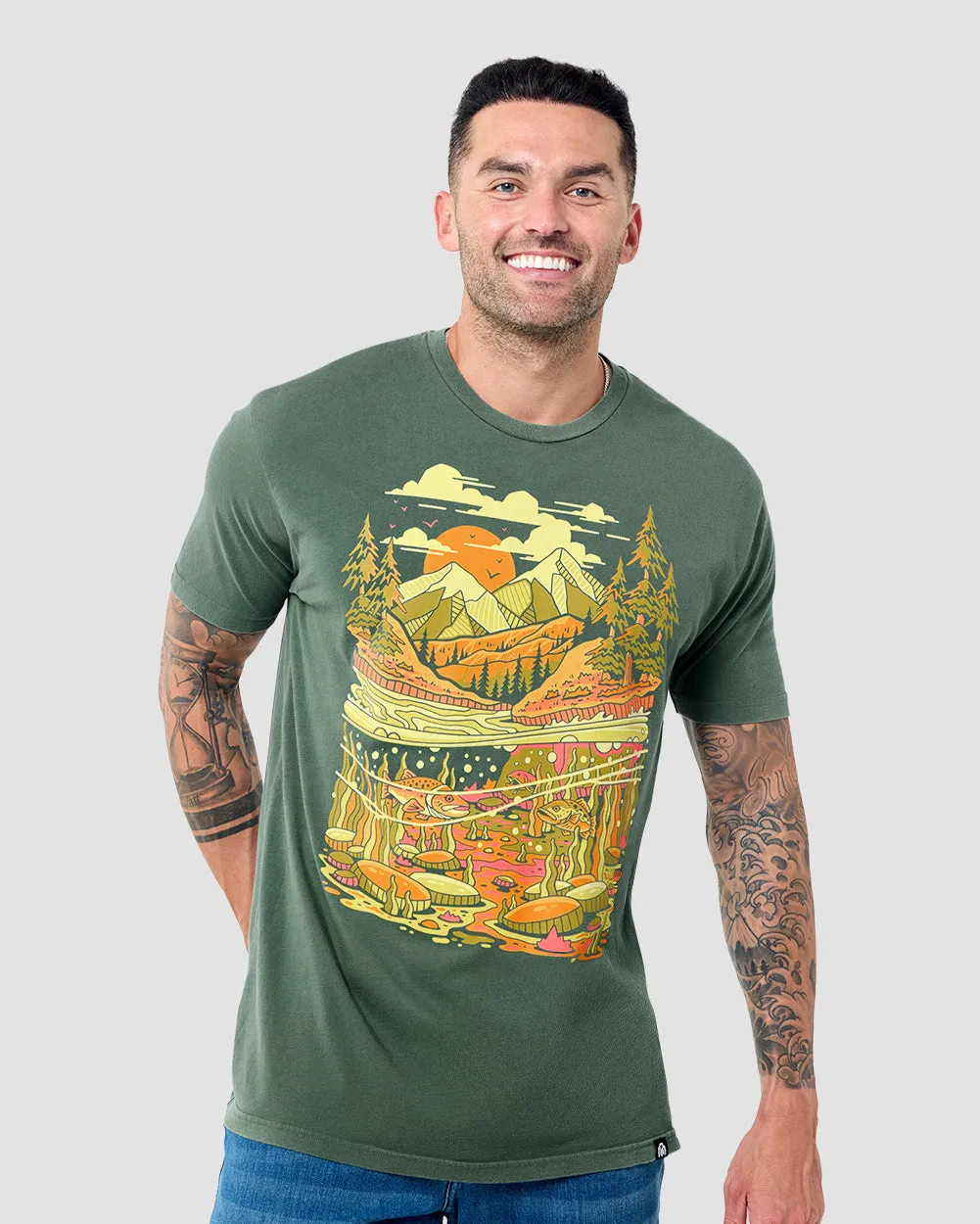 River Depths Vintage Tee sold by INTO THE AM product image thumbnail 2