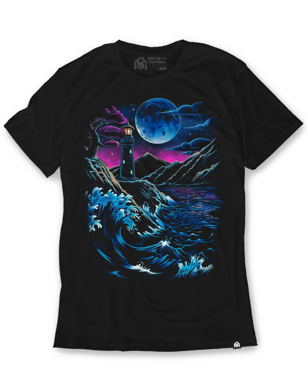 Tidal Watch Glow-in-the-Dark Tee sold by INTO THE AM