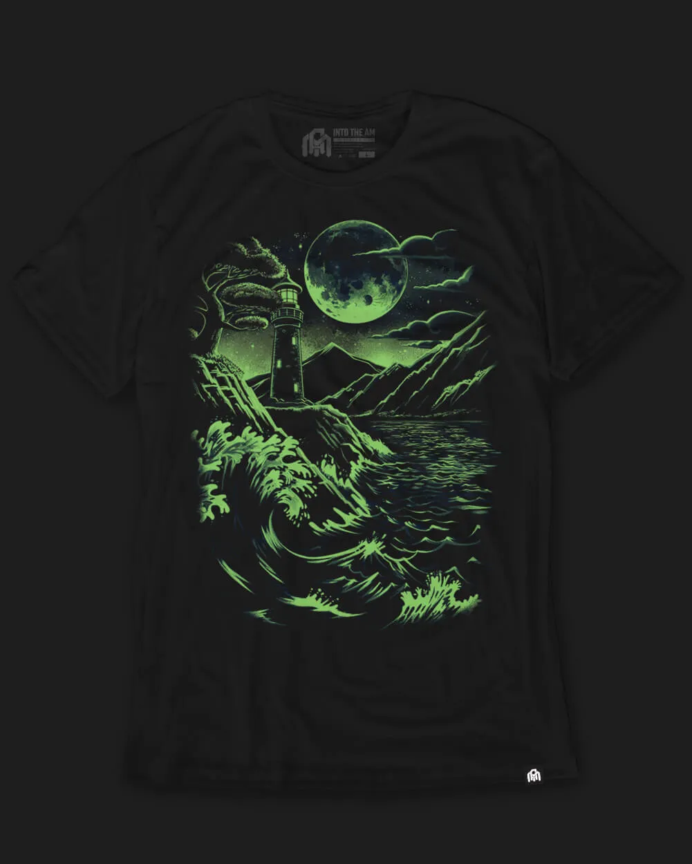 Tidal Watch Glow-in-the-Dark Tee sold by INTO THE AM product image thumbnail 2