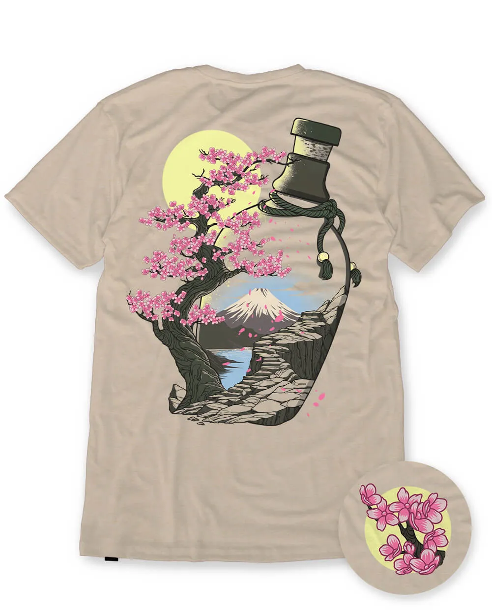 Bottle Blossom Tee sold by INTO THE AM