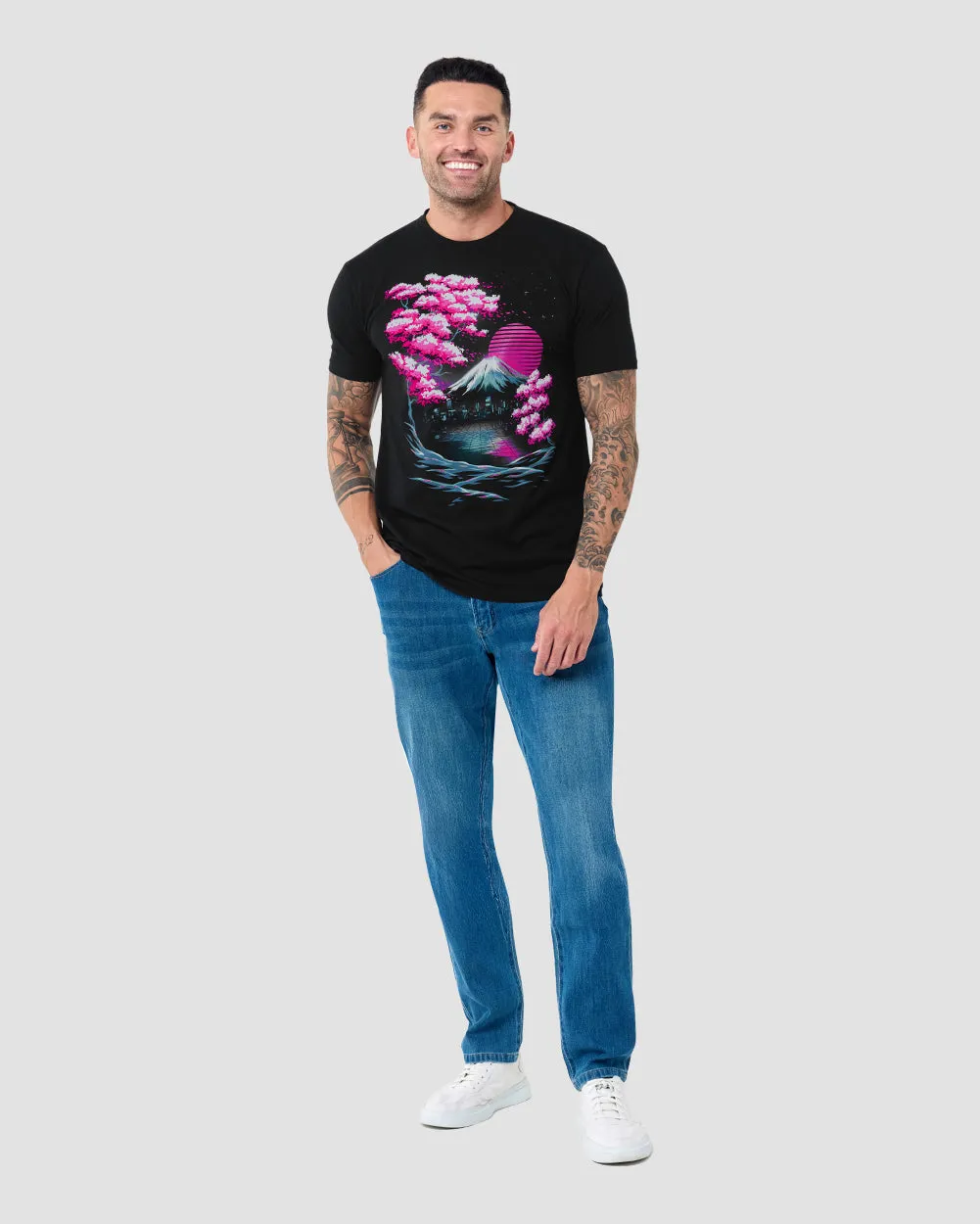 Neon Horizon Tee sold by INTO THE AM product image thumbnail 4
