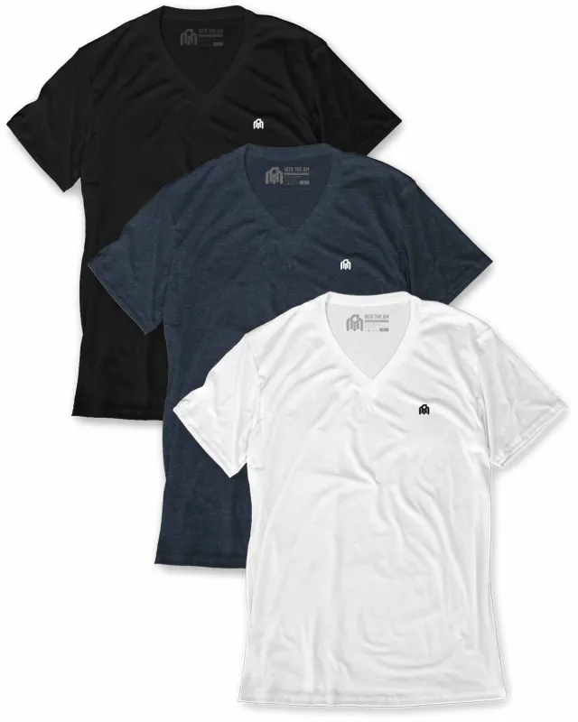 Pack of the Week 3 Pack V-Neck Tee - Branded made by INTO THE AM