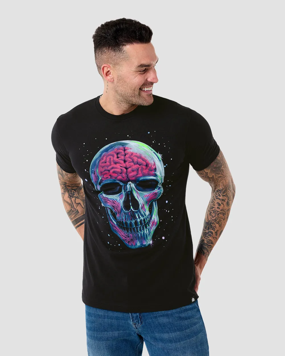 Mindshock Glow-in-the-Dark Tee sold by INTO THE AM product image thumbnail 3