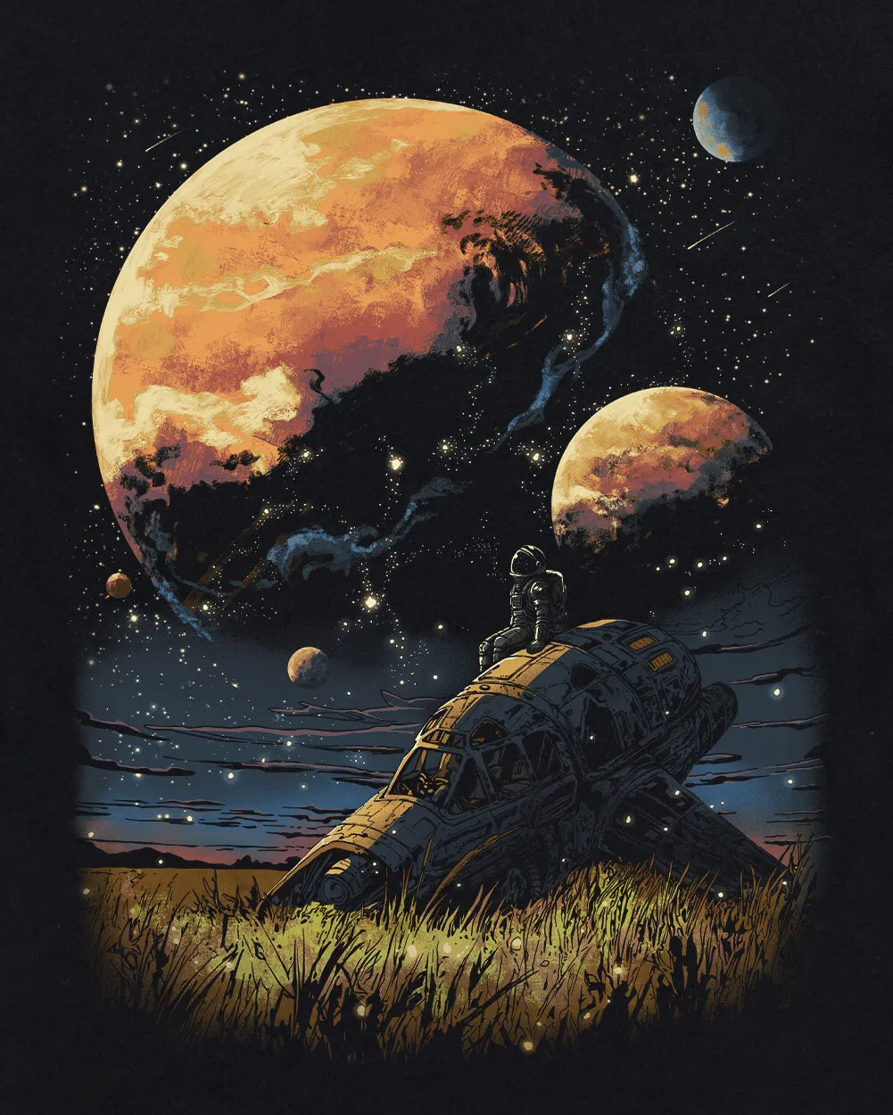 Distant Wanderer Tee sold by INTO THE AM product image thumbnail 2
