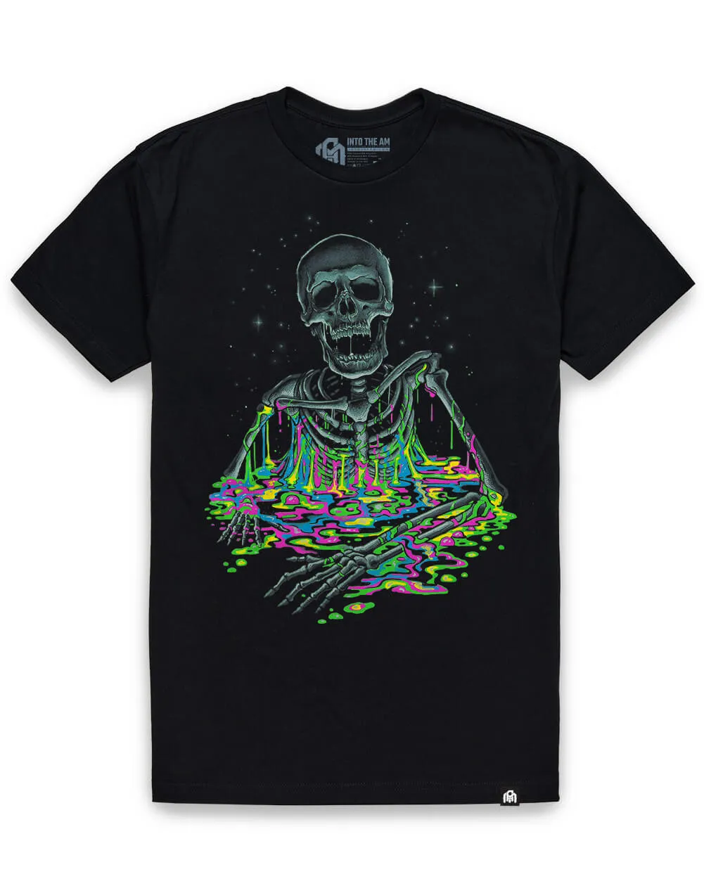 Acid Bones Glow-in-the-Dark Tee sold by INTO THE AM