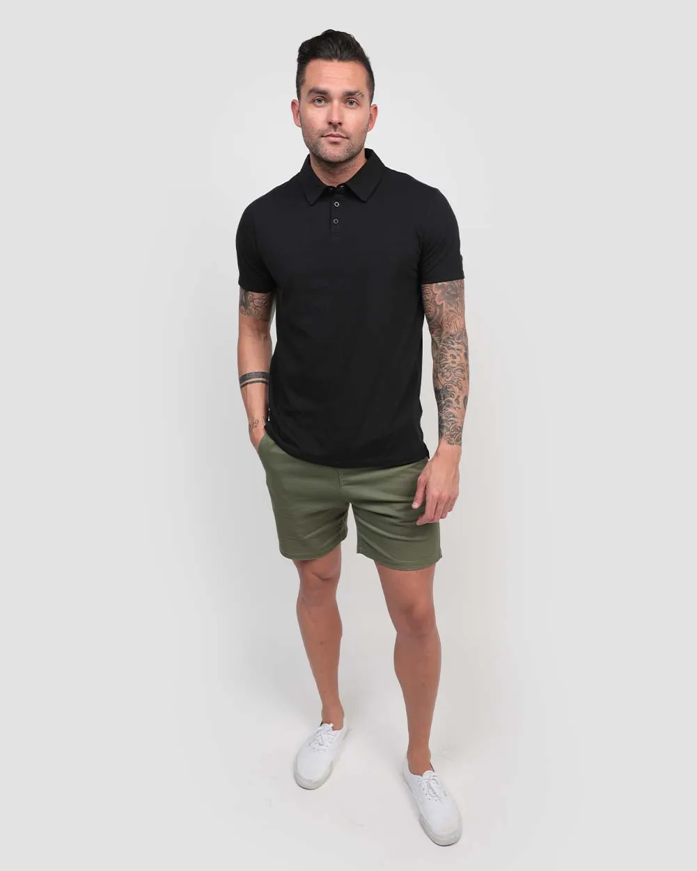 Polo - Tall - Non-Branded sold by INTO THE AM product image thumbnail 3