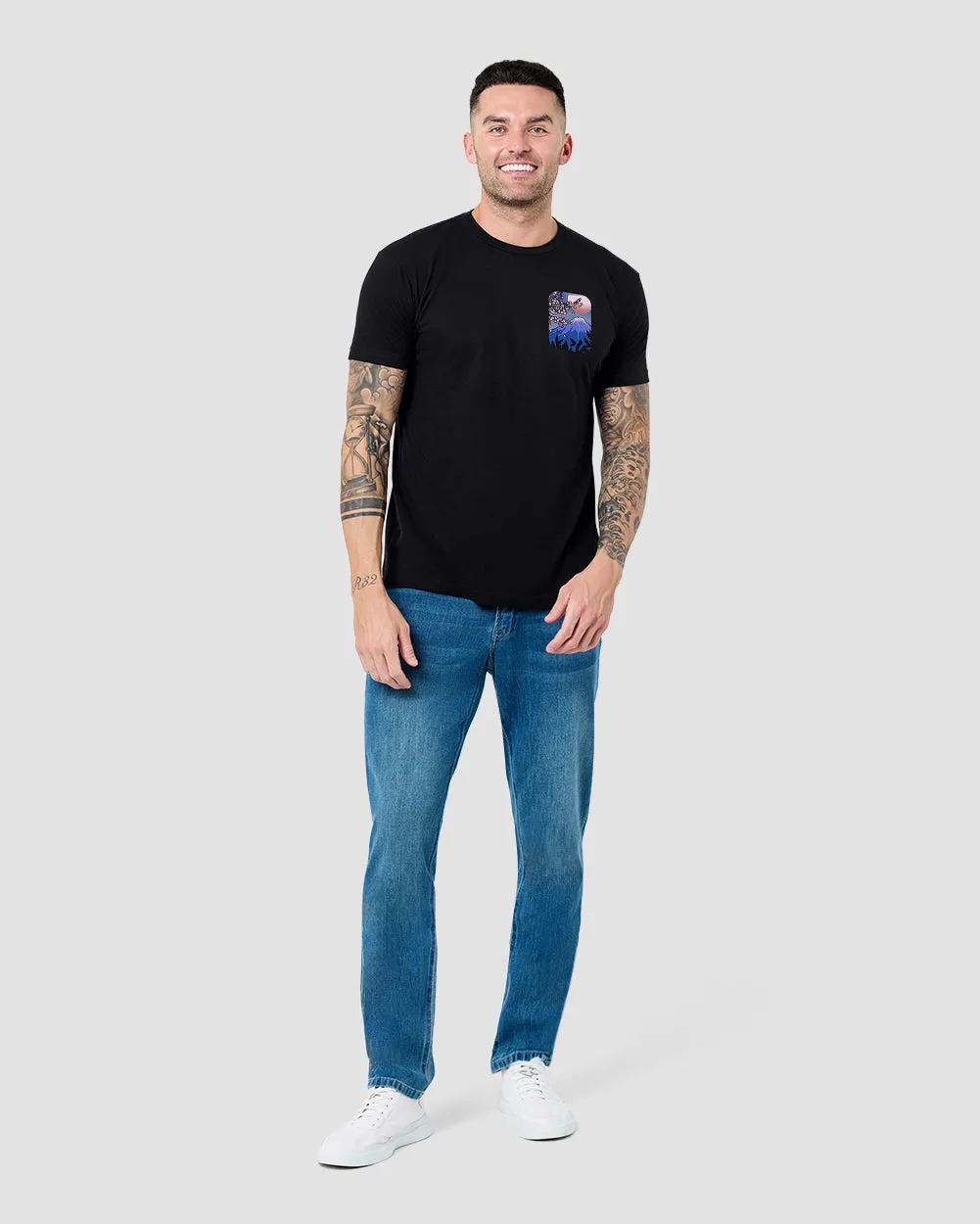 Fuji Bloom Tee sold by INTO THE AM product image thumbnail 5