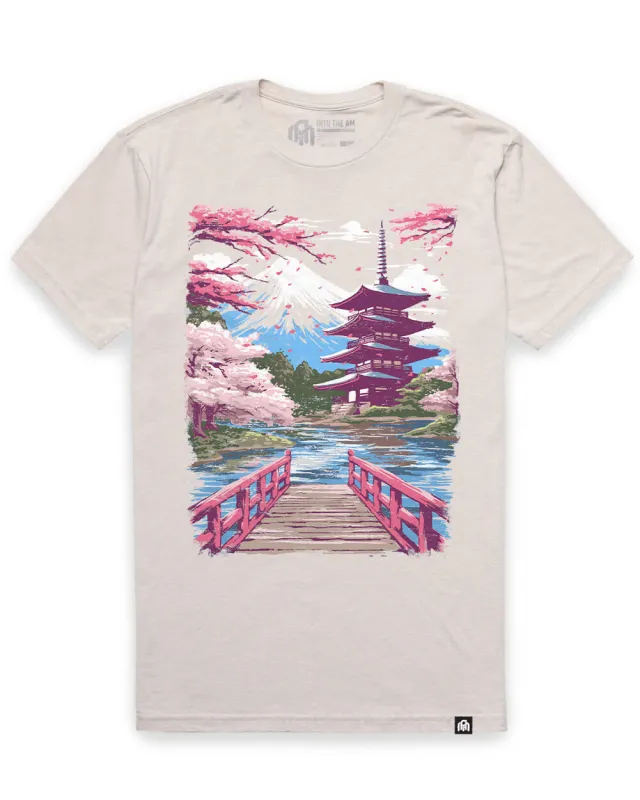 Sakura Sanctuary Tee made by INTO THE AM