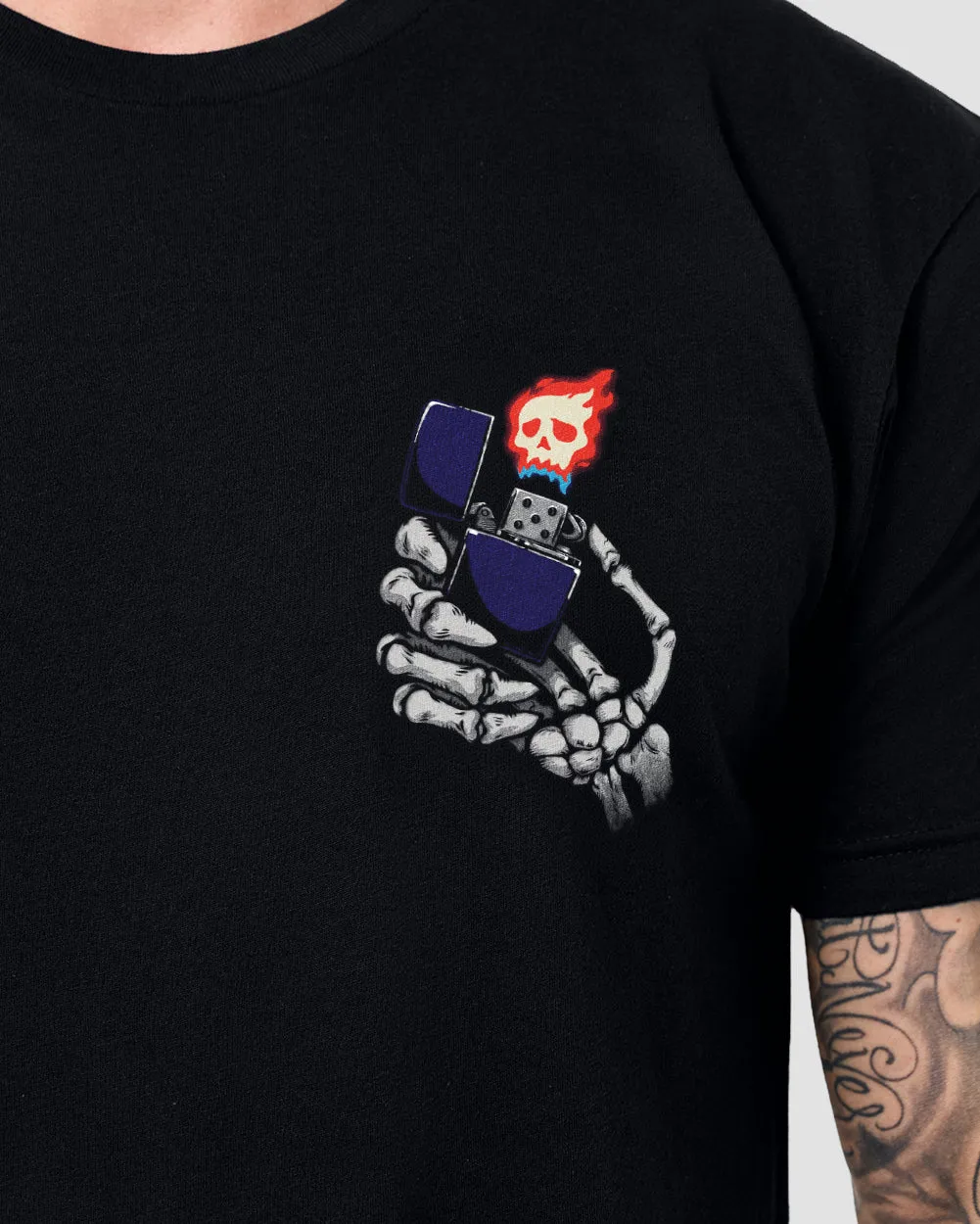 Hell Spark Tee sold by INTO THE AM product image thumbnail 4