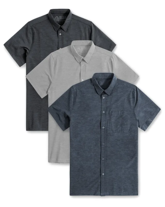 Custom 3 Pack Button Up made by INTO THE AM