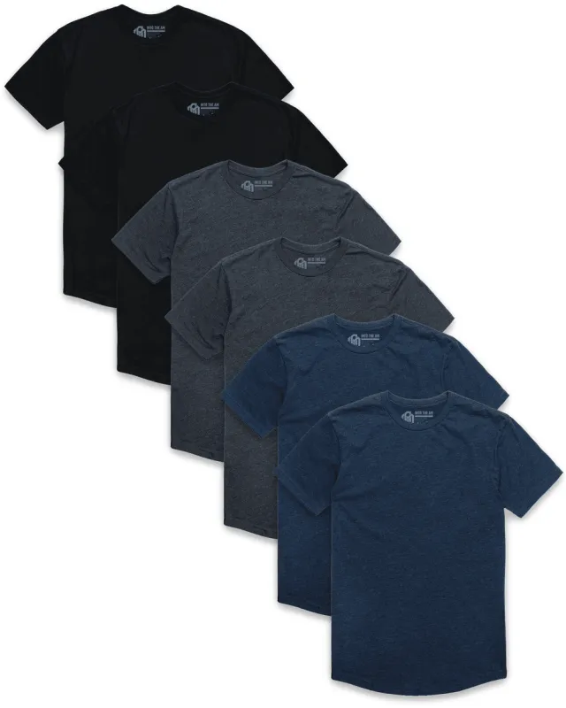 Custom 6 Pack Curved Hem Tee made by INTO THE AM