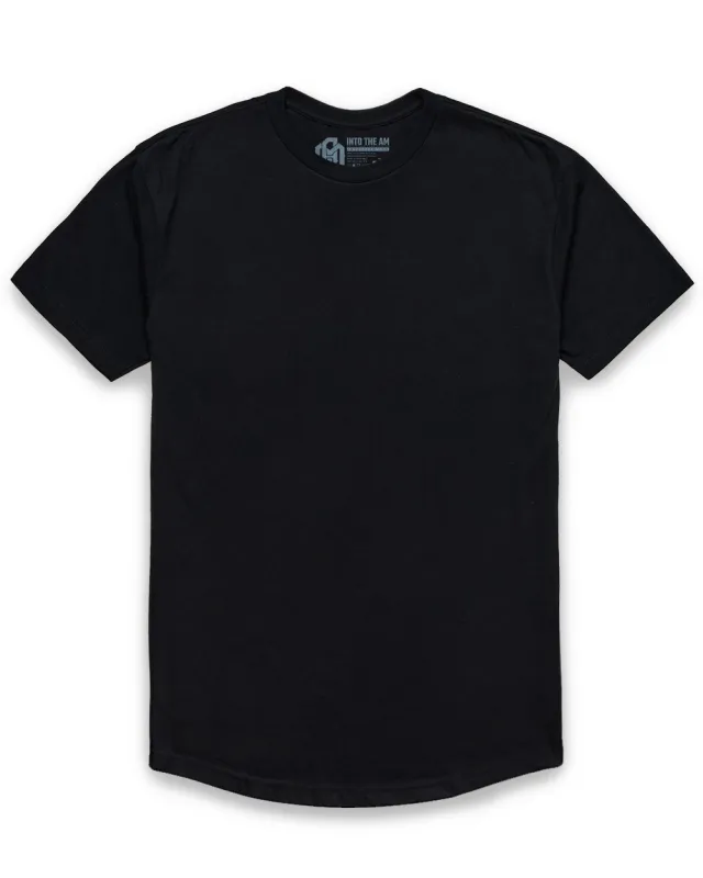 Curved Hem Tee made by INTO THE AM