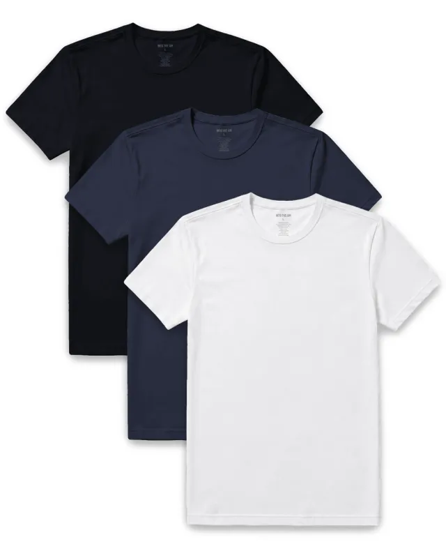 Custom 3 Pack Pima Cotton Tee made by INTO THE AM