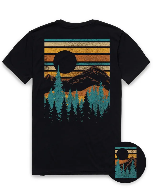 Retro Pines Tee made by INTO THE AM