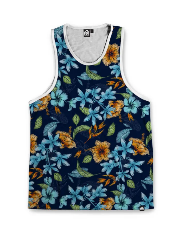 Coastal Flowers Tank sold by INTO THE AM