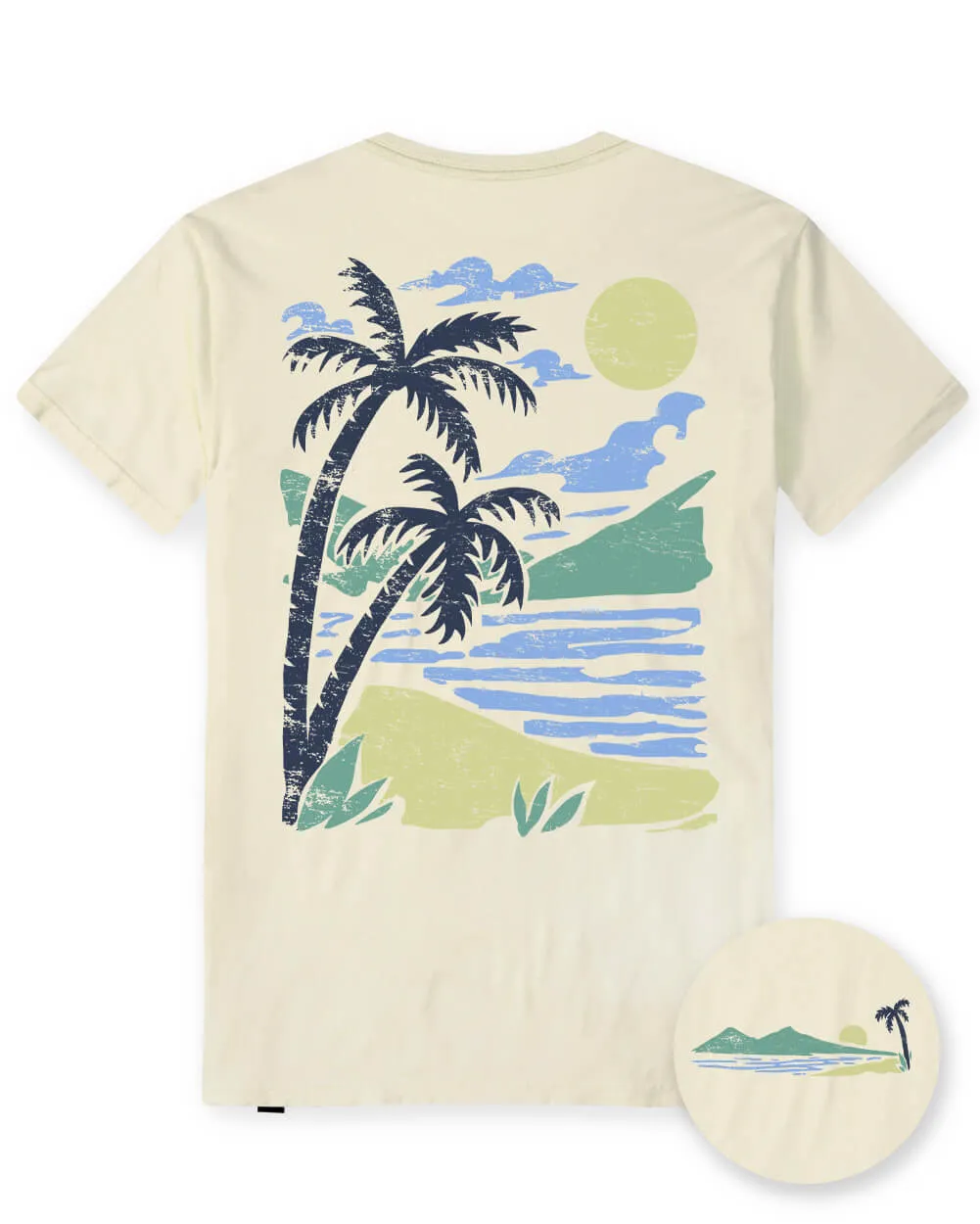 Coastal Bliss Vintage Tee sold by INTO THE AM