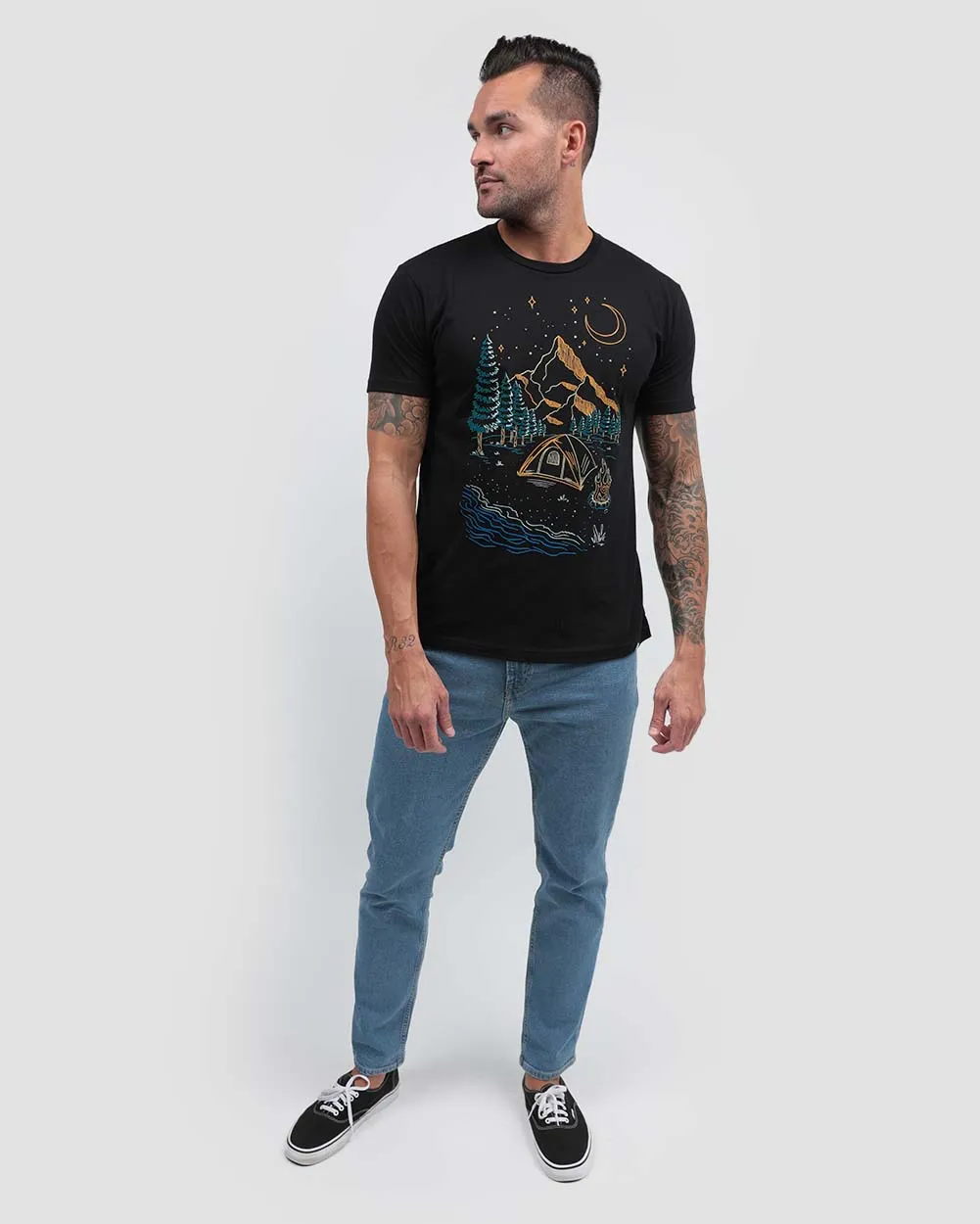 Moonlight Camper Tee sold by INTO THE AM product image thumbnail 3