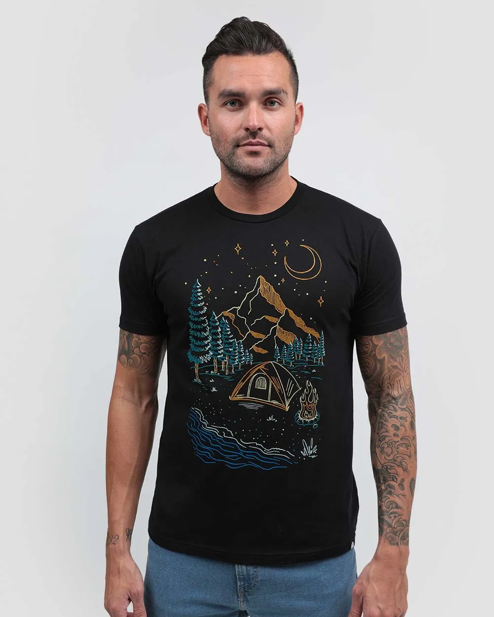 Moonlight Camper Tee sold by INTO THE AM product image thumbnail 2