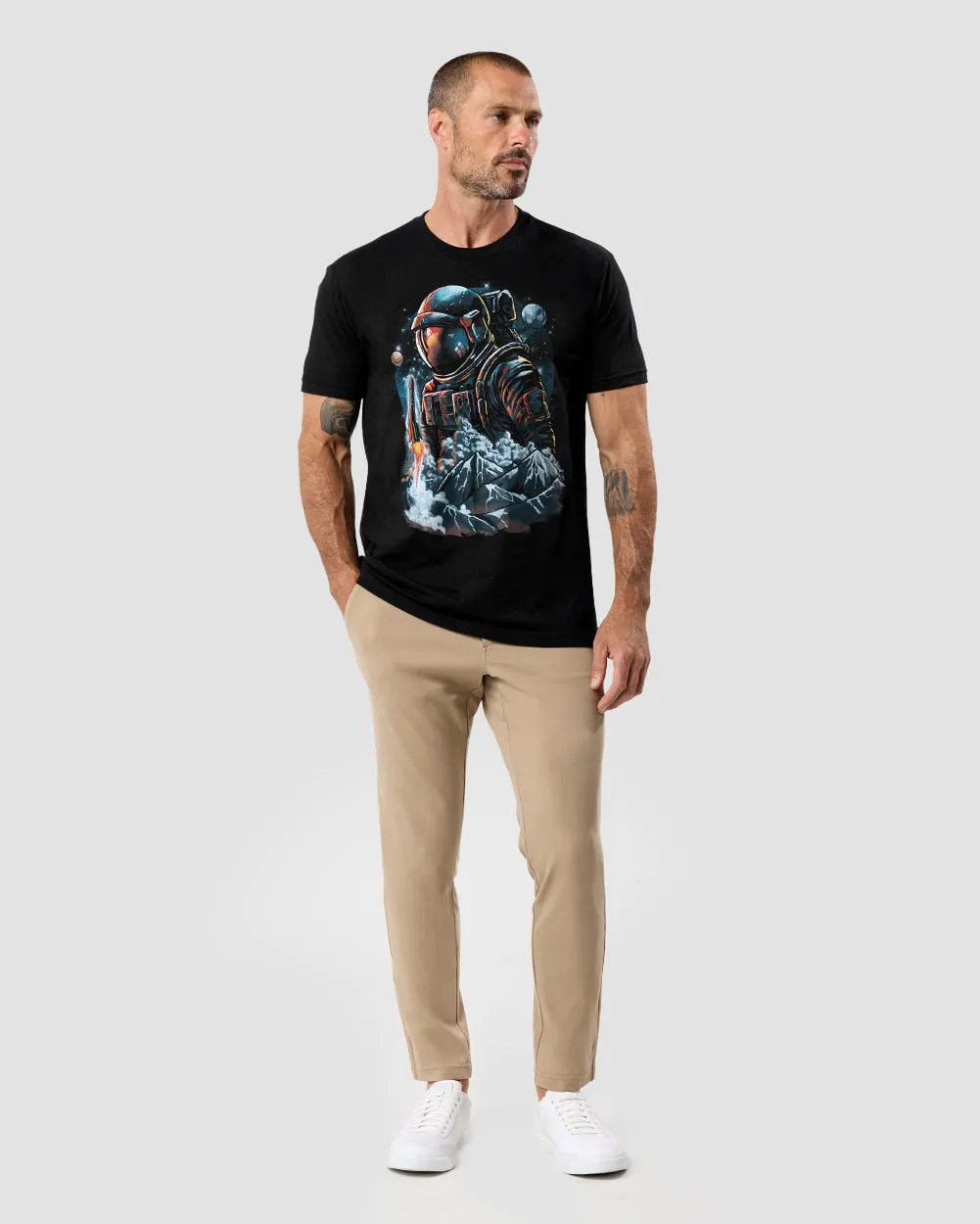 Lunar Liftoff Tee sold by INTO THE AM product image thumbnail 3