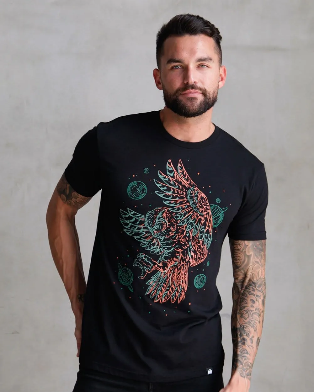 Universal Guardian Glow-in-the-Dark Tee sold by INTO THE AM product image thumbnail 3