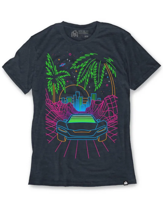 Neon Highway Tee made by INTO THE AM