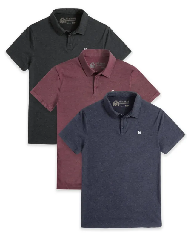 Custom 3 Pack Polo - Branded sold by INTO THE AM
