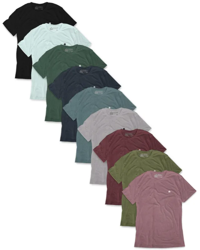 Pack of the Week - 9 Pack Basic Tee - Branded sold by INTO THE AM